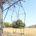 Kids Toys Wooden Garden Outdoor Skateboard Swing